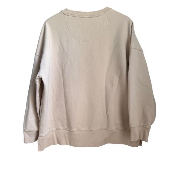 Whitney Houston Licensed Band Graphic Sweatshirt Oversized Retro Music Tan Top - Picture 3 of 6